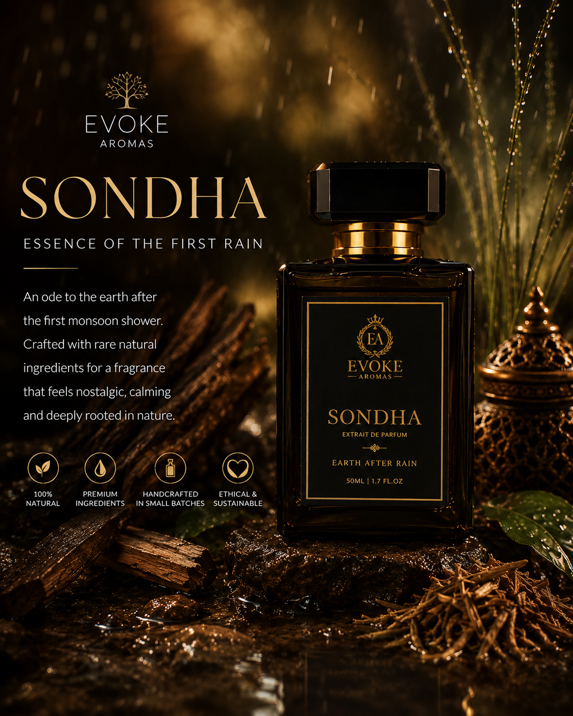 Sondha🏆 FLAGSHIP CREATION – 100% Natural Artisan Perfume - Image 2
